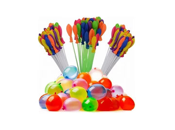 Colorful Kid’s Plastic No Need to tie Knots Holi Magic Water Balloons