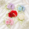 Rose pink colour Hair Tulip flower Scrunchie/Rubber band