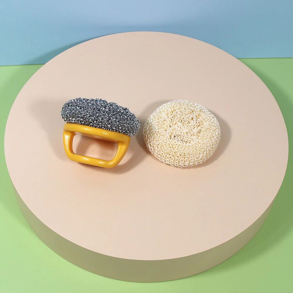 Replaceable Head Kitchen Cleaning Brush PP Material for Dishes Pots Pans Sinks Cleaning