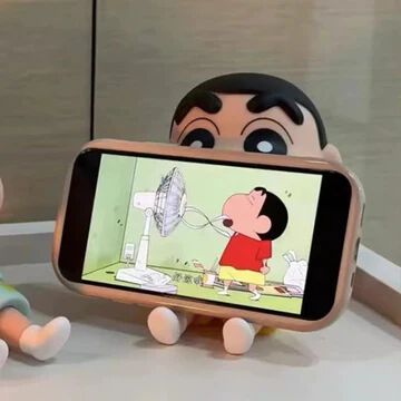 Shinchan Action Figure Mobile Holder for Phones and Tablets