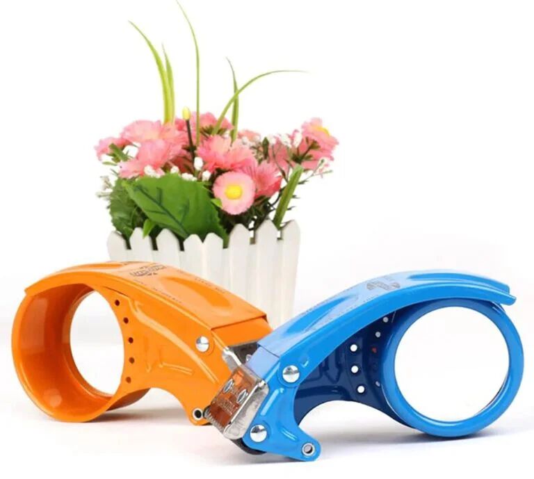 Tape Dispenser for Packing Packages Lightweight Ergonomic Industrial Heavy Duty Tape Cutter