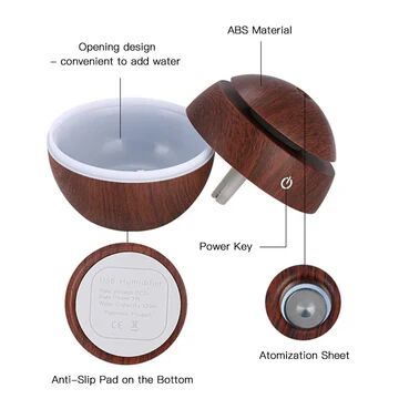 LED Ultrasonic Aroma Aromatherapy Humidifier