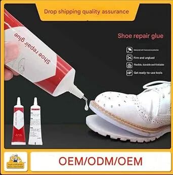 Shoe Repair Glue, 60ml Waterproof & Quick-Drying Footwear Adhesive