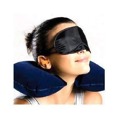 ( 3 IN 1 )TRIP TRAVEL KIT Neck Pillow & Eye Shade