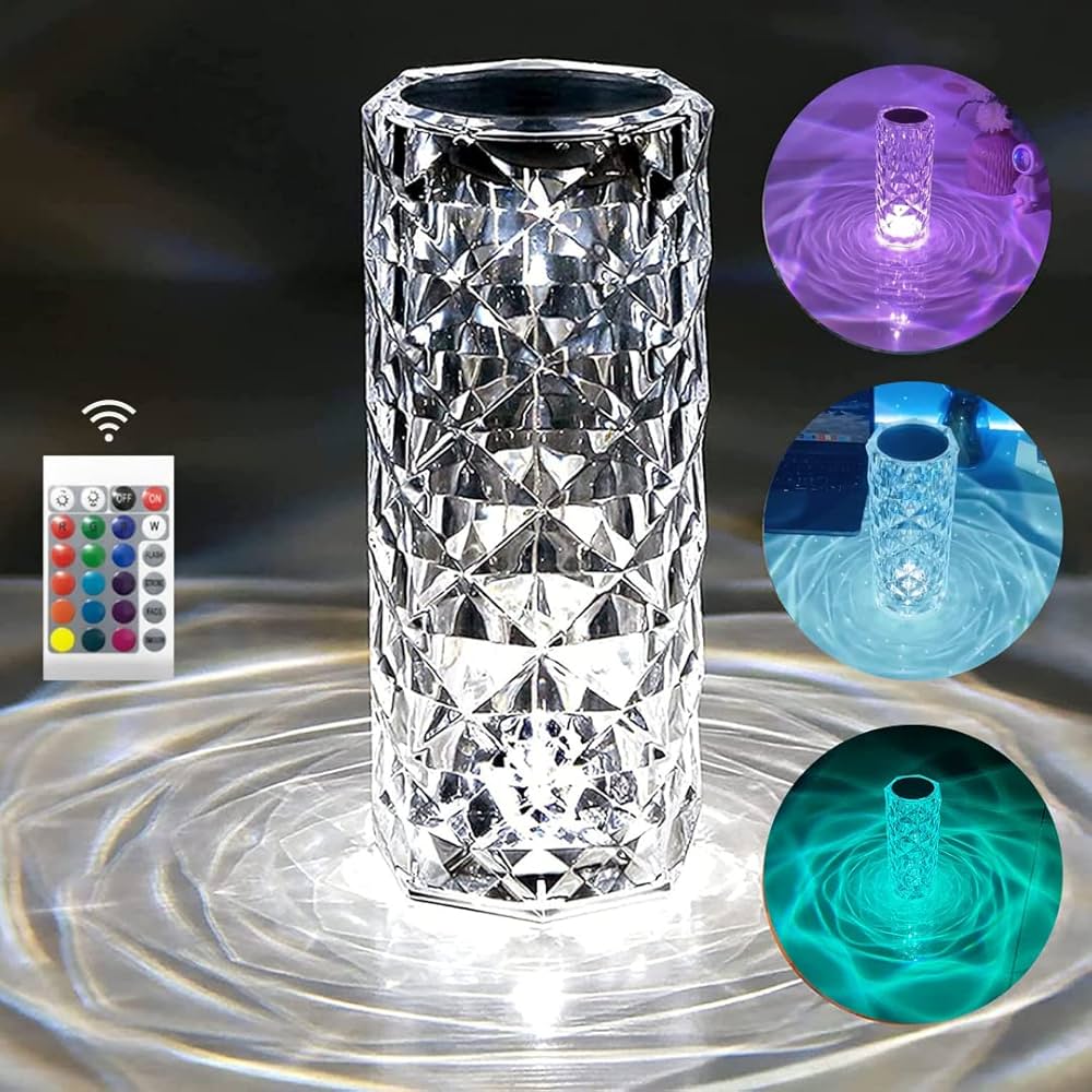 Usb Rose Table Touch Lamp