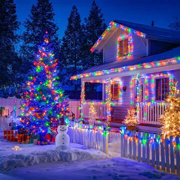 30 Meter With 8 Multicolor Controller. Flexible Copper LED Serial String Lights - LED Lights for Home Decoration