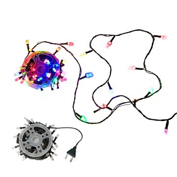 30 Meter With 8 Multicolor Controller. Flexible Copper LED Serial String Lights - LED Lights for Home Decoration