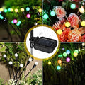 Firefly Outdoor Solar Lights - 6 LED Flash Mode Waterproof Garden Lights