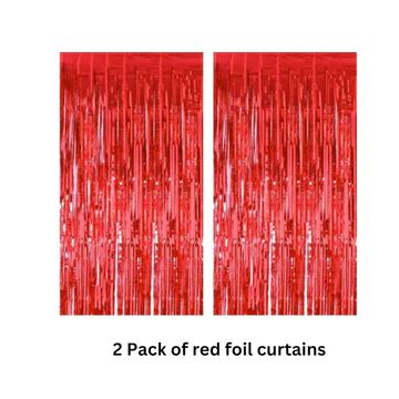 Happy Birthday Party Decorations for women  with HAPPY BIRTHDAY Foil Curtains Balloons with Star Foil for Girls