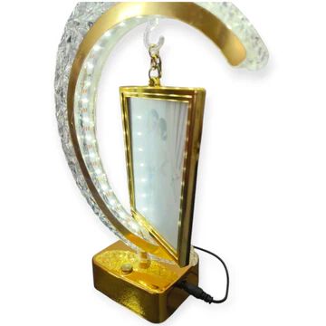 LED Crystal Moon LAMP Photo Frame for Anniversary, BIRTHADY and Special Occasions
