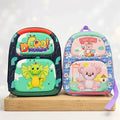 Kids 3D Cartoon Backpack - Waterproof, 3 Compartments, Bottle Holder