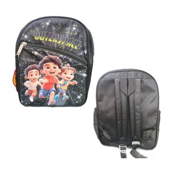 School Bag for Boy & Girl Durable Zipper & Stitching 3 Compartment Water Resistant Spacious Kid's School Backpack Size=33*24*15Cm