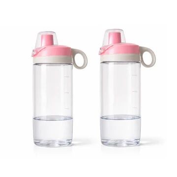 One Click Open Flip Lid Sipper Bottle for Kids 500ml