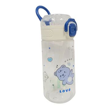 Cute Teddy Printed Water-Bottle 580 ML