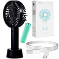 Mini Portable USB Hand Fan | Rechargeable Battery Operated