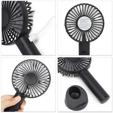 Mini Portable USB Hand Fan | Rechargeable Battery Operated