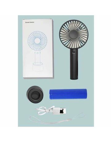 Mini Portable USB Hand Fan | Rechargeable Battery Operated