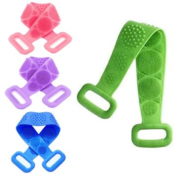 Silica Gel Bath Brush silicon