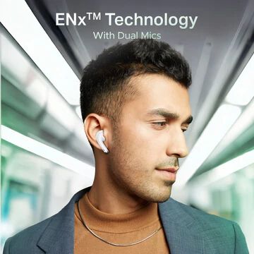 Airdopes 30H Battery, ENx Tech, ASAP Charge, Flex-Fit Ear Tips, Stream Ad Free Music via App Support, Bluetooth Earbuds