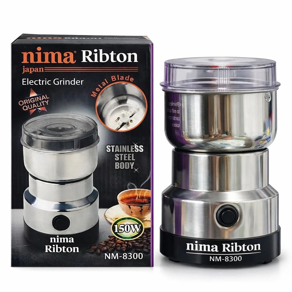 Nima Stainless Steel Multifunctional Electric Grinder & Coffee Maker