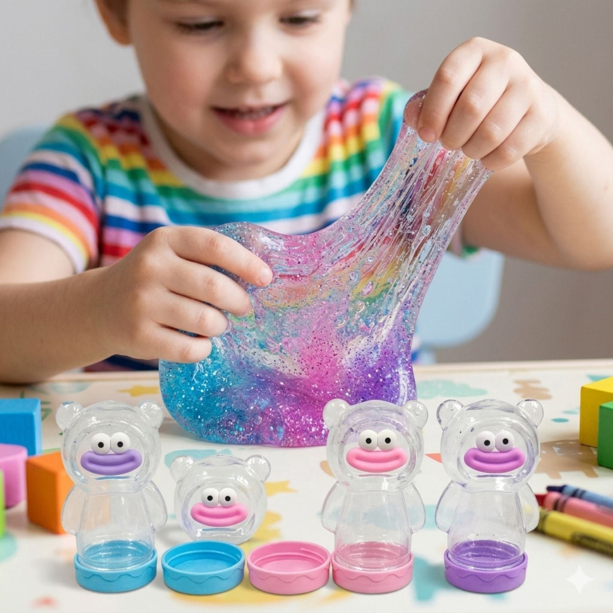 Sonrisa, Slime with Toy Assorted Colour | Slime for Kids | - 20632