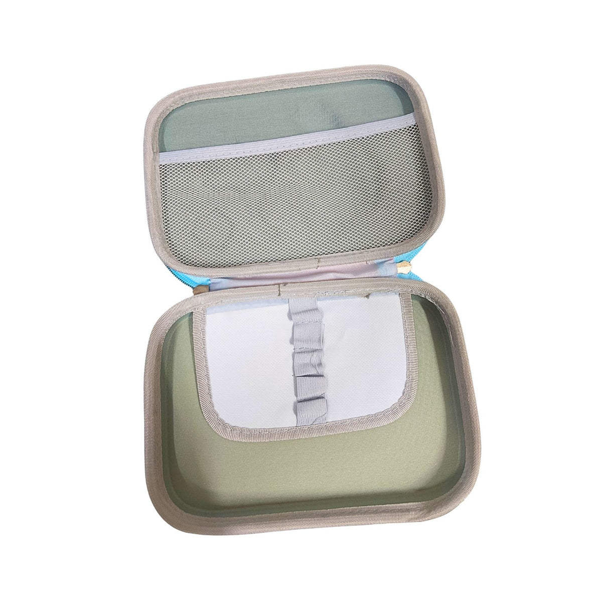 Scholar's Stationery Pouch - Hard case Pencil Case {Random Color}