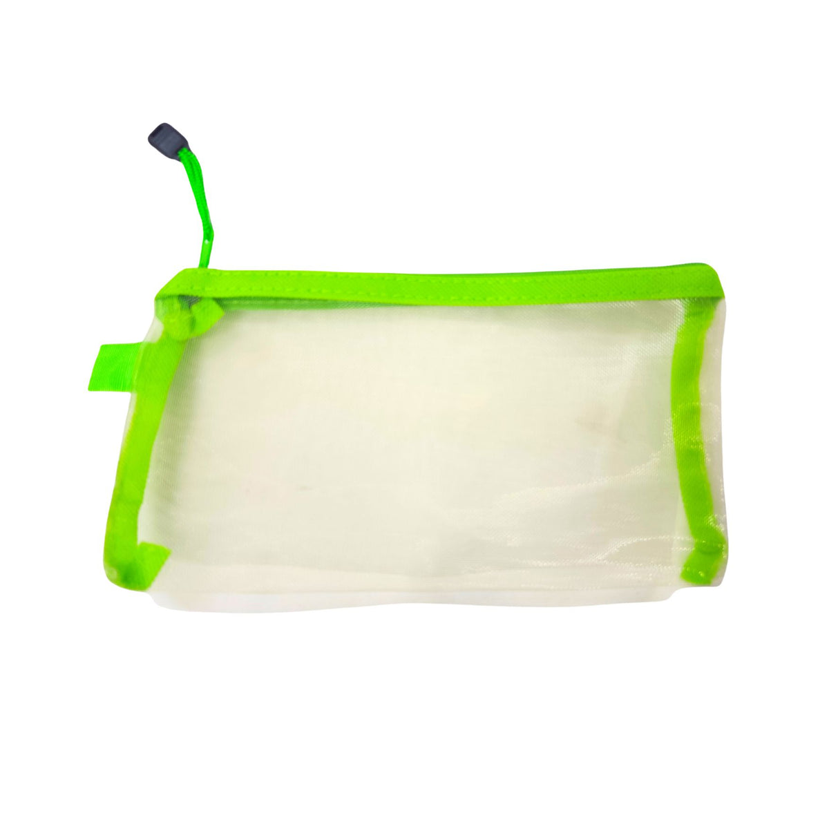 {12 Pack} Mesh Zipper Pouch Document Waterproof Zip File Bags Plastic Zipper Pouch