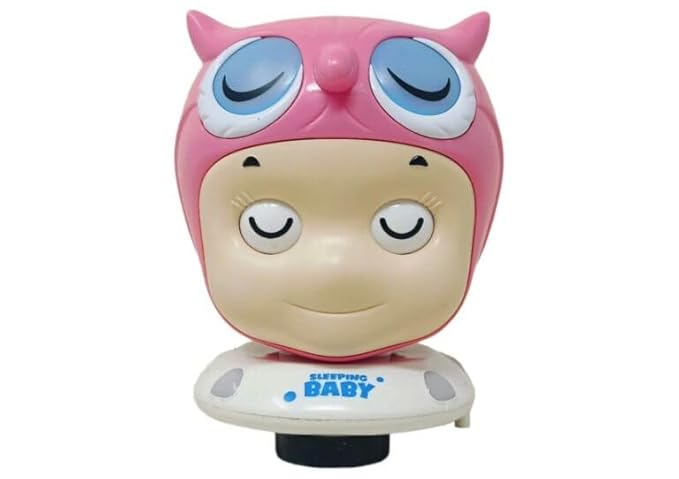 Sleeping Baby Musical Dancing Toy for Toddler, Head Up and Down While Dancing, Two Modes - 20634