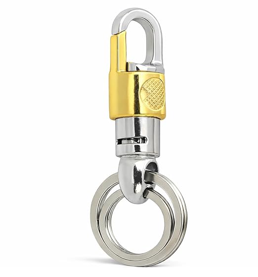 {Pack of 12} Bike Keychain for Men | Premium Metal Key Chain for Bike & Car | Stylish Key Ring with Clip Hook