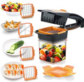 Vegetable Slicer Dicer Chopper 5 in 1 Multi-Function Slicer Vegetable & Fruits Cutter, Dicer Grater