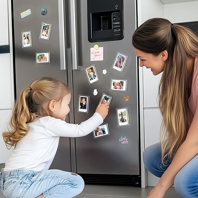 Customized / Personalized Fridge Magnet Frames, Fridge Magnet with Photo, Mini Picture Frames