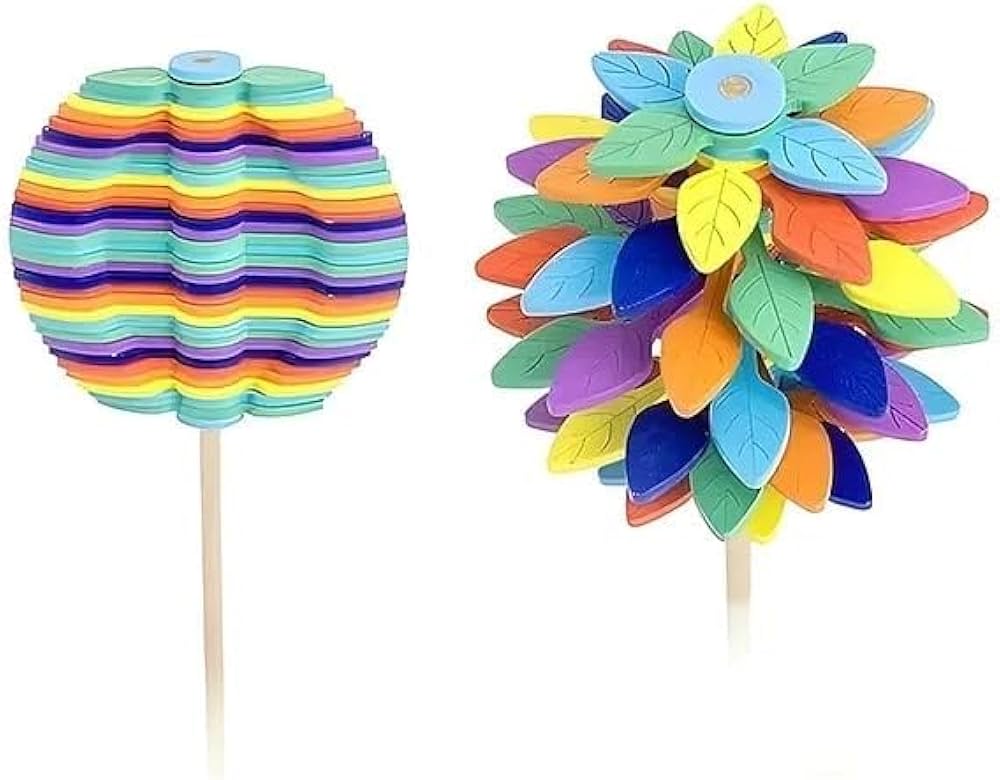 Candy Flower Toy Colorful Twisting and Rotating Fidget Spinner for Kids & Adults