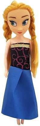 Two Frozen Doll Sister Anna elsa Set 16 cm Big Size for Kids