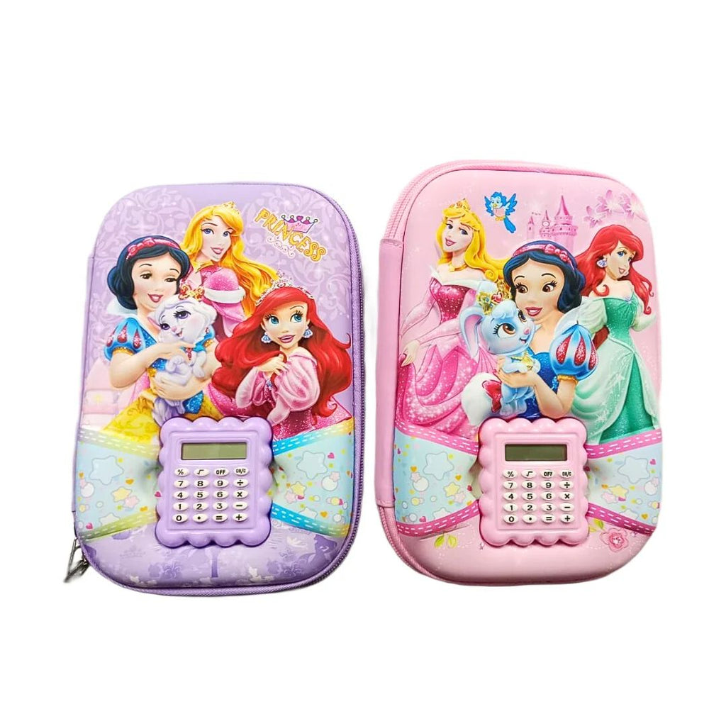 Calculator Pencil Case - Stylish & Princess Pencil Pouch