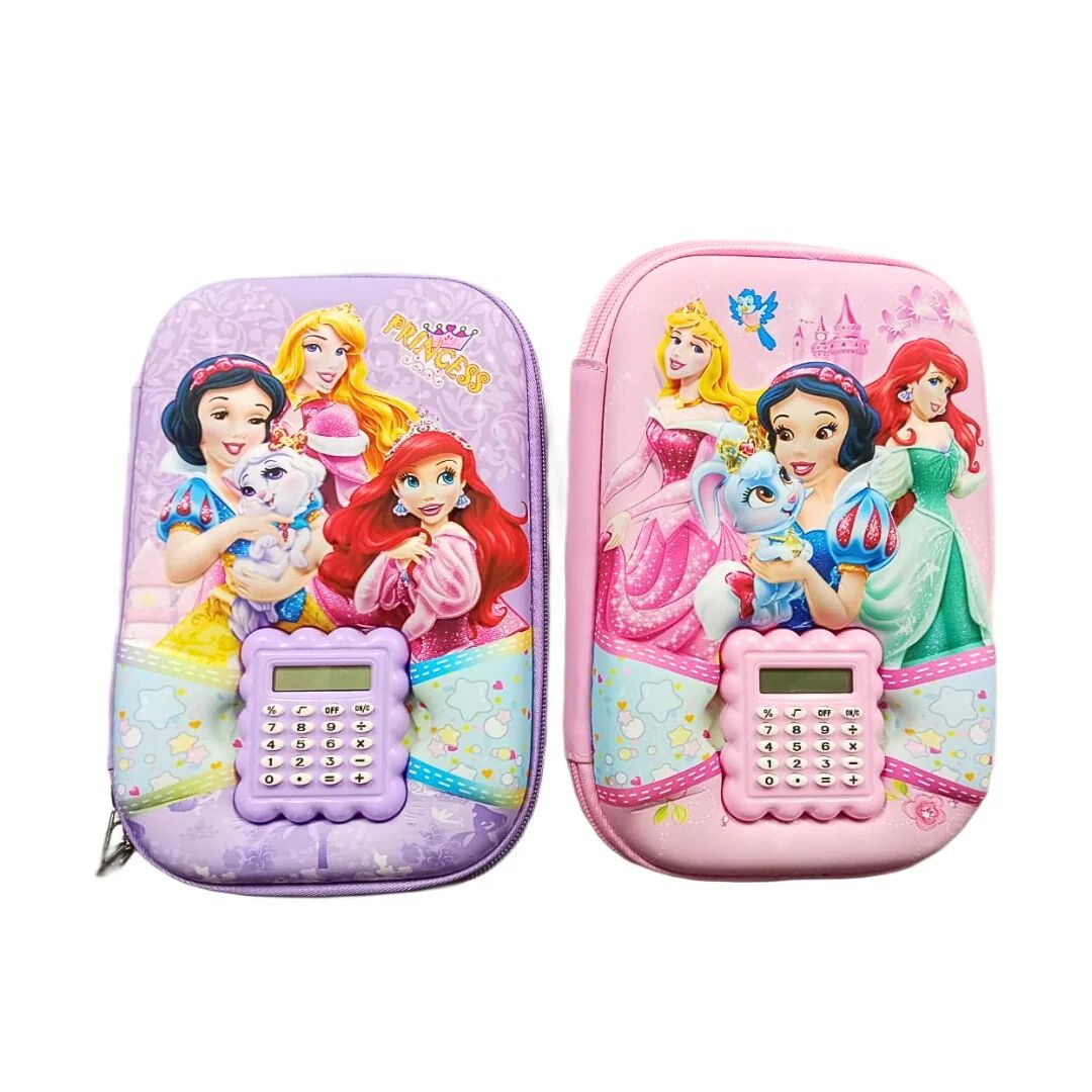 Calculator Pencil Case - Stylish & Princess Pencil Pouch