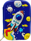 Space Astronaut 3D Hardtop EVA Pencil Case - Kids Large Stationery {Random Design}
