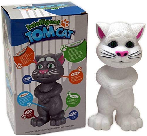 Intelligent Touching Talking Tom Cat with Wonderful Voice Recording, Musical Toys, Talk Back First hot Toy for Kids