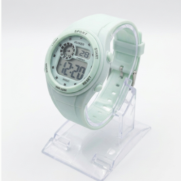 Digital Dial Alarm with Sound Waterproof Light Kids Watch for Boys & Girls {Random Design}