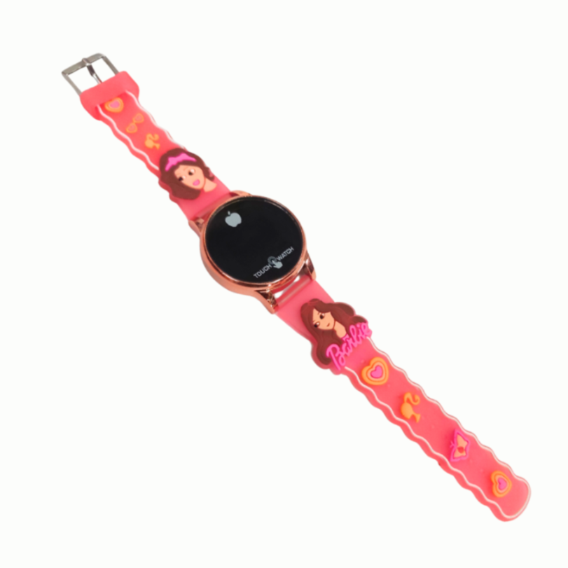 Barbie doll Print Smart watch for Kids Random Design Touch screen {Random Design}