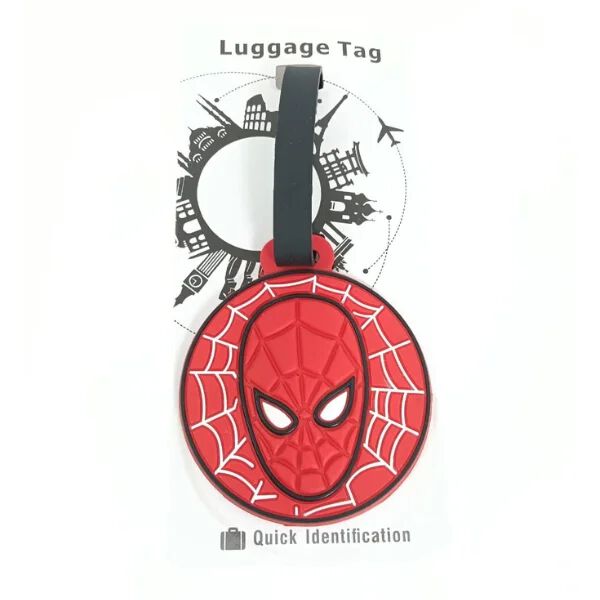 Suitcases Bag Baggage Travel Tags Identifiers Cool Unique Funny Fun Large Silicone Name Luggage ID Tags for Kids Women