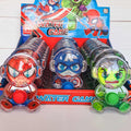 Single Button Water Ring Toss Game – Action Figure {Random Design}