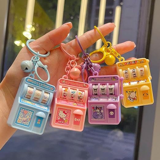 Mini Claw Machine Keychain Mini Arcade Game-1PCS