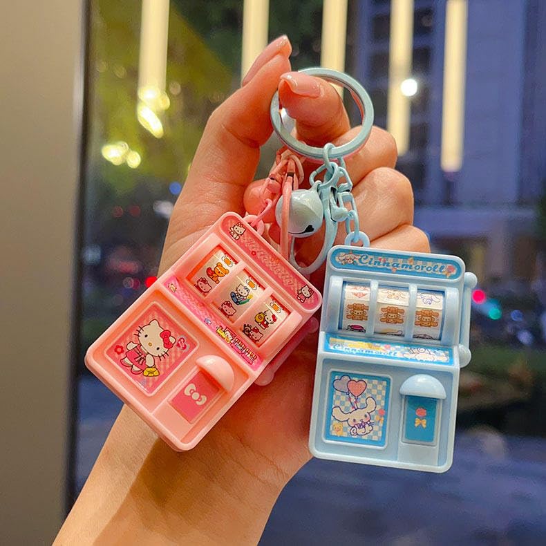 Mini Claw Machine Keychain Mini Arcade Game-1PCS
