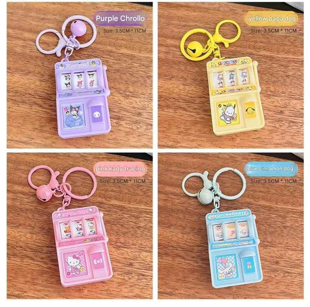 Mini Claw Machine Keychain Mini Arcade Game-1PCS