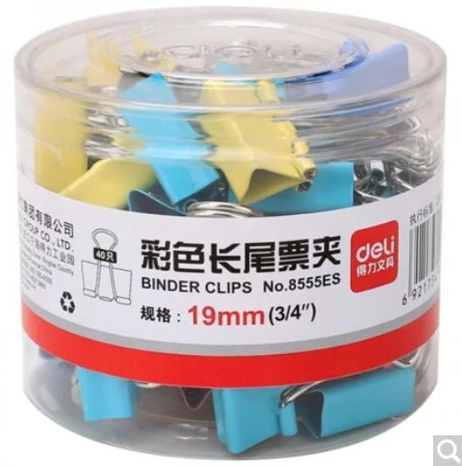 {40 Pieces} Office Supplies Clips Metal Multifunctional For Paper Files Essay 19Mm | Office | Office Supplies | Desk Accessories |