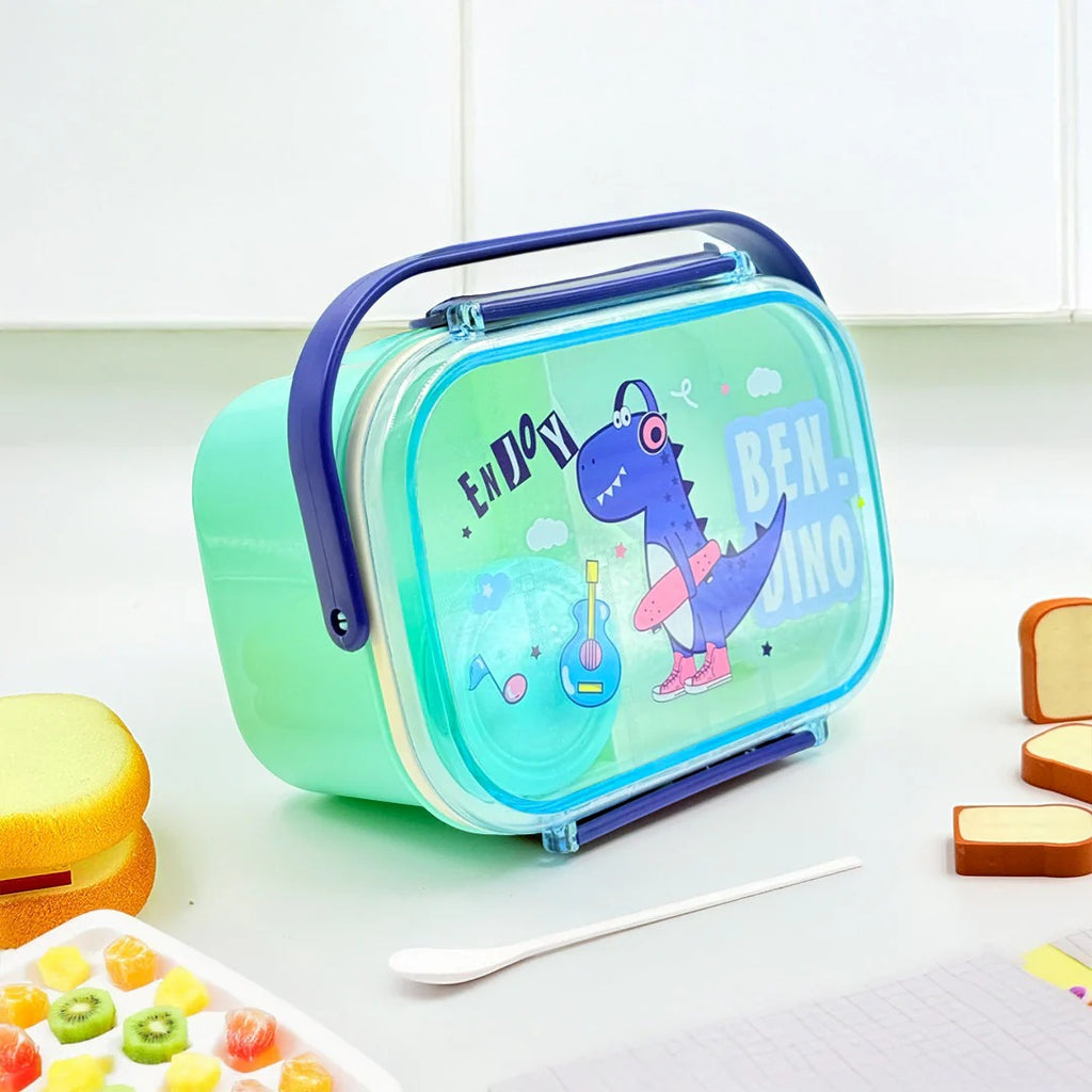 Customized Big Lunch Box with Unicorn/Dragon Design {Random Design}