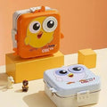 Laxson Versatile & Durable Lunch Box – Ideal for Work, School, and Travel | Eco-Friendly With Easy-to-Clean Design (Chicken Theme)