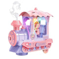 Musical Train Toy | Spray Steam Train Vehicle Toy for Kids| Boys| Girls with Music, Light and Bump & Go Mode | Lights & Sound