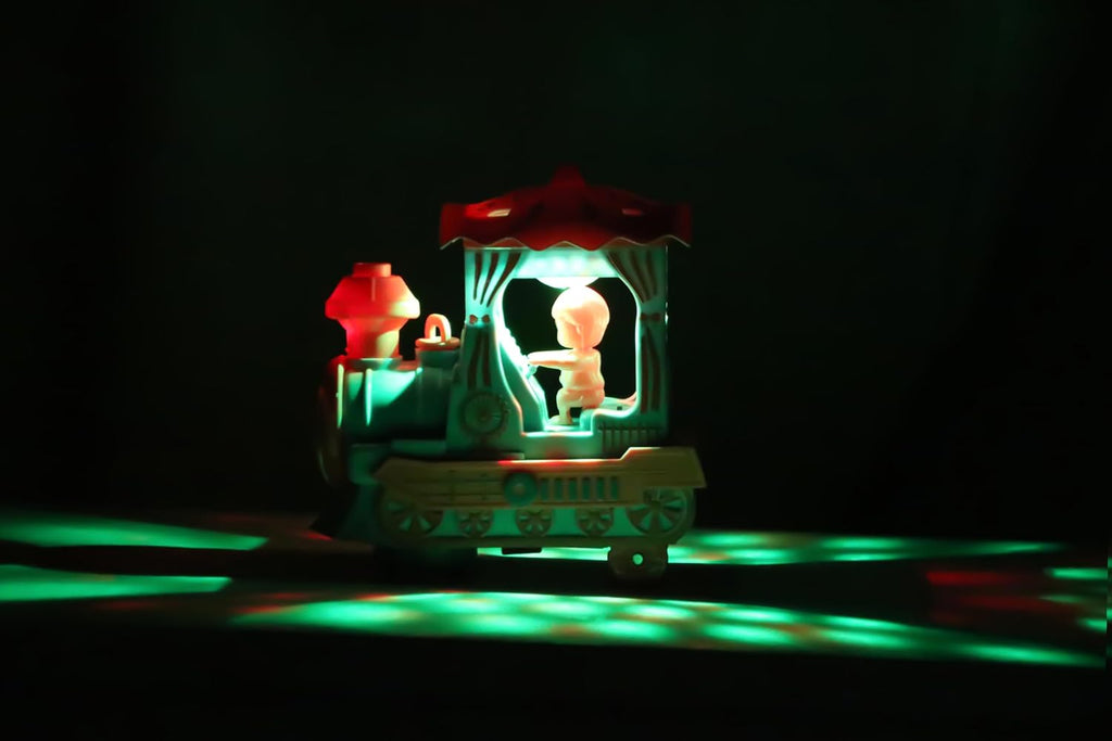 Musical Train Toy | Spray Steam Train Vehicle Toy for Kids| Boys| Girls with Music, Light and Bump & Go Mode | Lights & Sound