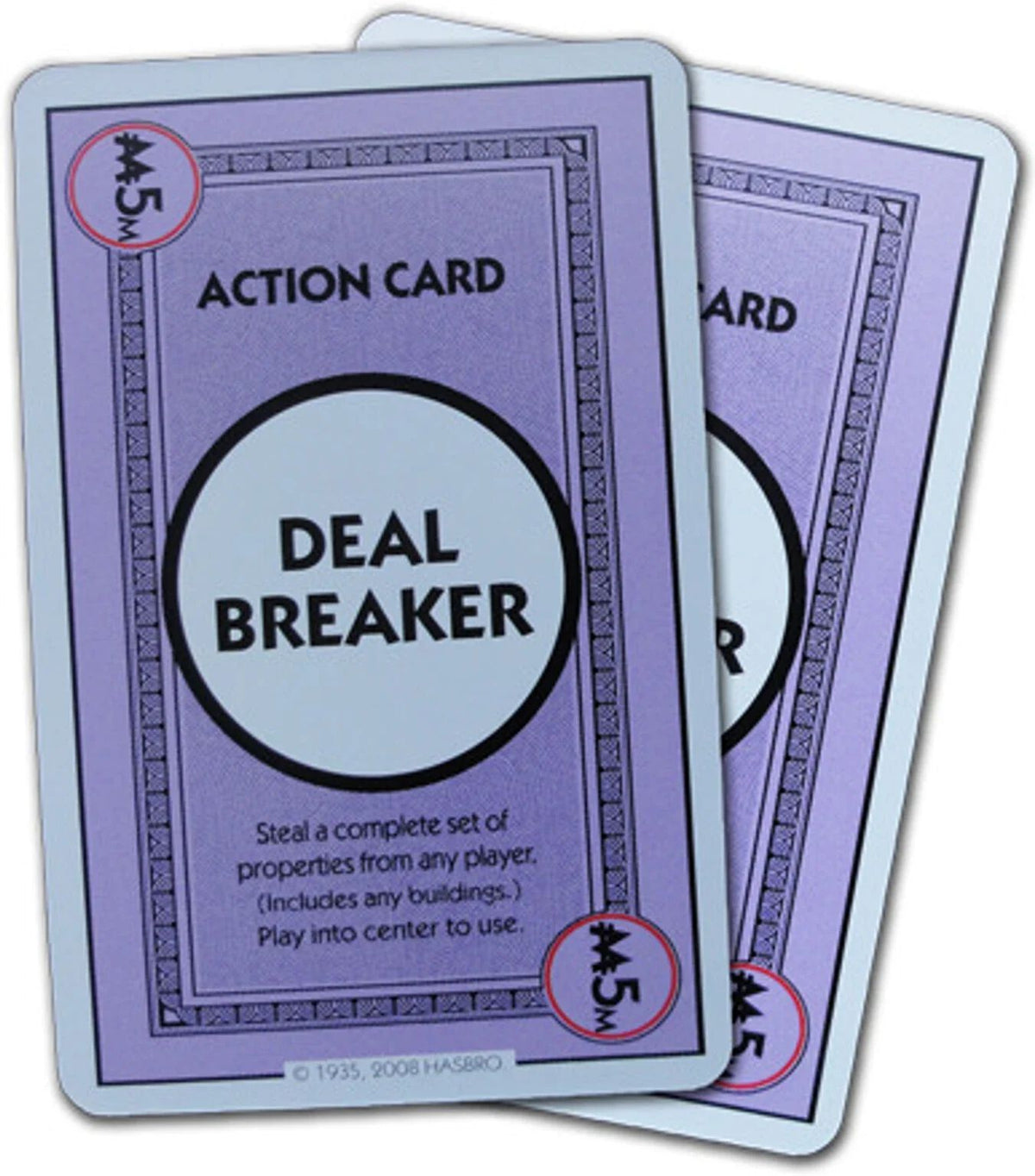 Deal Card Game for Kids and Family, Monopoly Playing Card Game, Travel Card Game